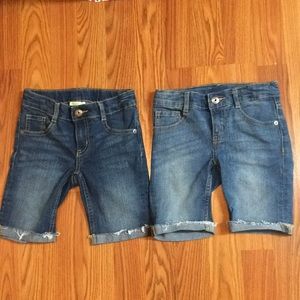 Girl’s denim shorts